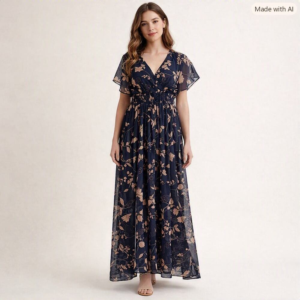 Baltic Born Lynlee Metallic Maxi Dress Size XL - Picture 1 of 9